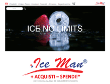 Tablet Screenshot of ice-man.it